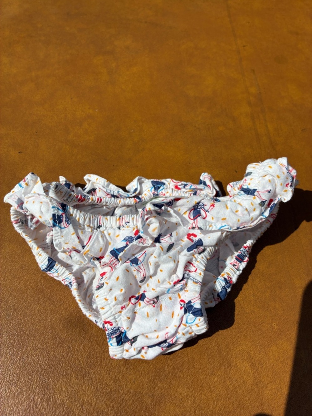 Oeuf NY 2015 Collection Pima Cotton Ruffle Bloomers size 2Y